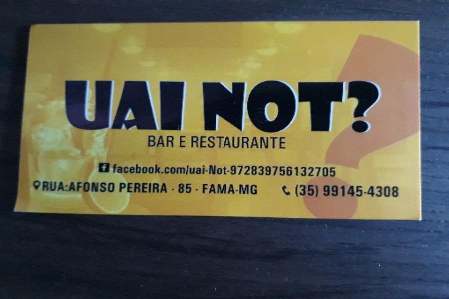 BAR E RESTAURANTE UAI NOT