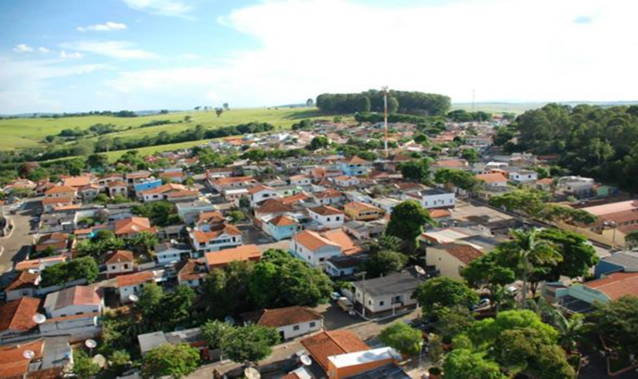 VISTA AEREA DA CIDADE DE FAMA MG